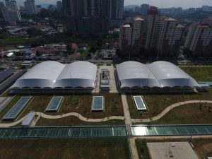 Kementerian Tenaga, Teknologi Hijau & Air Futsal Arena Tensile Structure