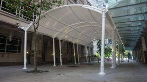 Suria KLCC Pedestrian Passageway Tensile Canopy