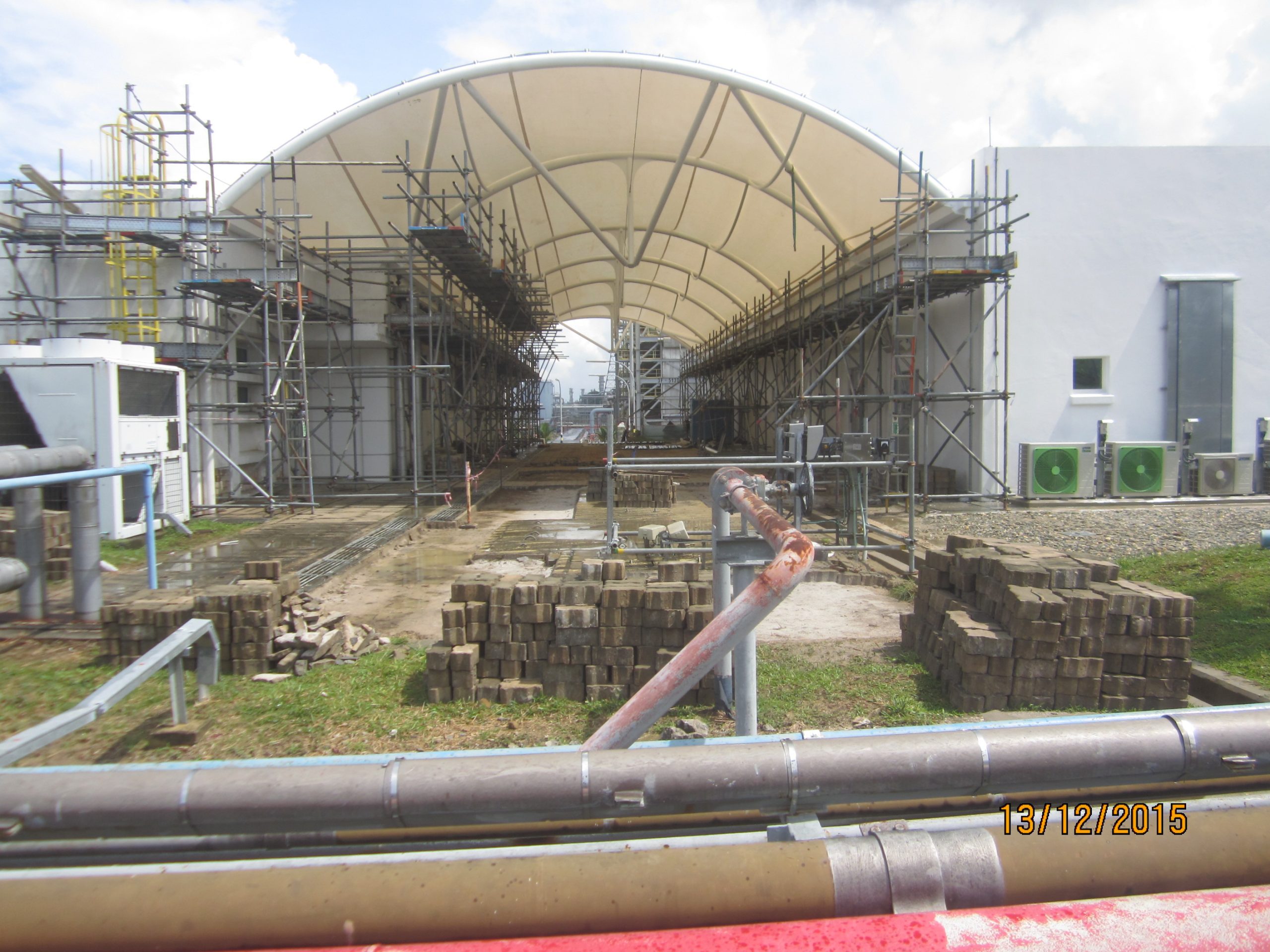 Petronas 9 Powerplant Barrel Vault Tensile Structures