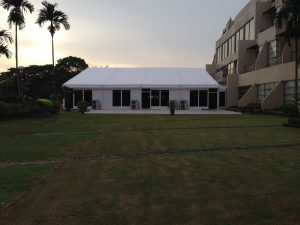 A-shaped Free Span Tent of Pulse Grande Hotel Extended Banquet Hall