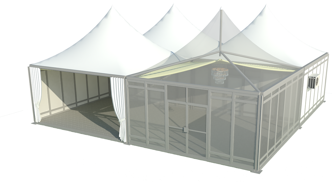 modular tent from TEGUH