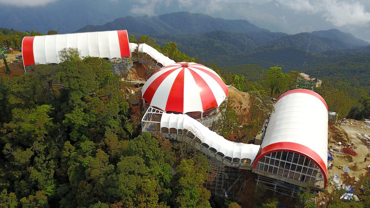 Bana Hills Sunworld Cable Car Station