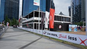 Modular Tent - DBS Bank Marina Regatta Event