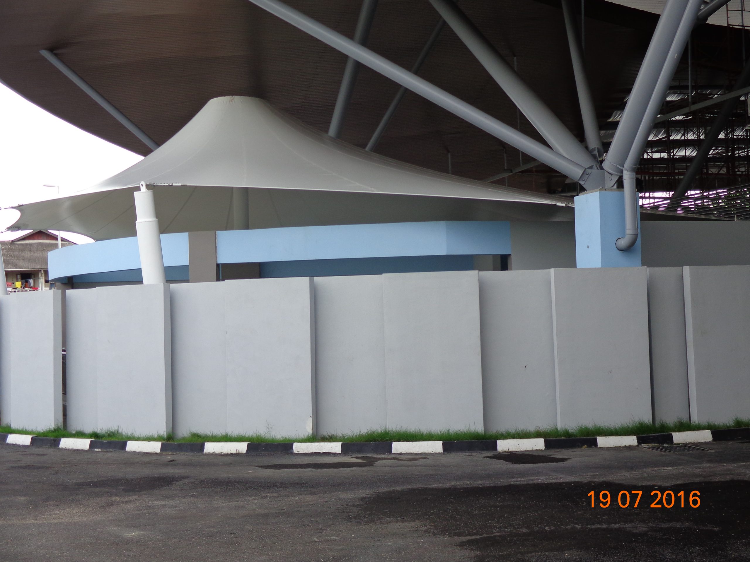 TEGUH's Modular Tent for Gelang Patah Temporary Mosque