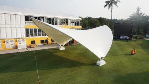 Maybank Malaysia Golf Open Performance Stage Acoustage Concert Event Tent