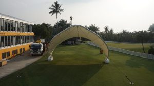 Maybank Malaysia Golf Open Performance Stage Acoustage Concert Event Tent