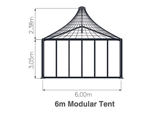6m Modular Tent