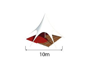 10m Star Tent
