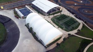 tension fabric roof