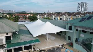 Tensile Roof for Surau Al-Amirin in Bandar Baru Bangi, Selangor
