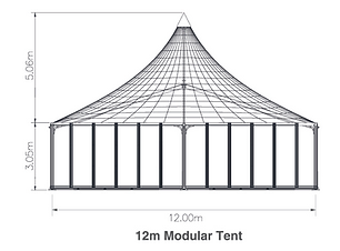 12m Modular Tent